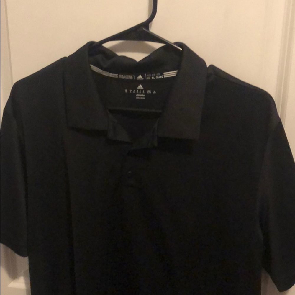 Men’s Adidas Climalite Polo Black